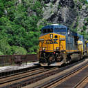 GE ES44DC & CW44AC - Harpers Ferry NHP, WV