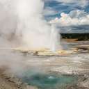 Clepsydra Geyser - Yellowstone NP - WY