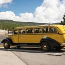 Yellow Bus - Yellowstone NP - WY
