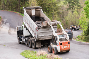 Lone Ridge Drive - Old Asphalt Removal