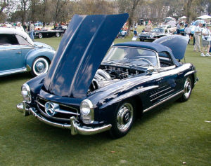 1958 Mercedes 300SL - Amelia 1999