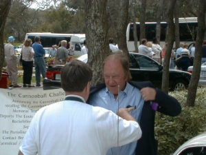 Frank with Brock Yates