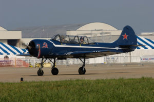 Bill in a Yak-52