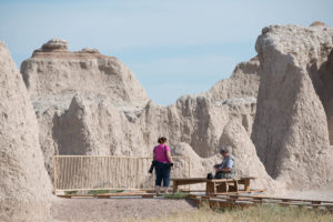 Frank and Barb at Badlands NP - 2013