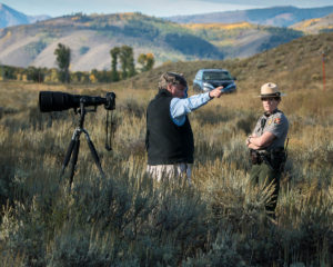 Frank and Ranger in the Tetons - 2013